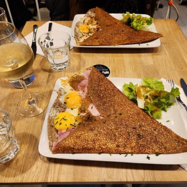 Dîner à la Crêperie "Blé Noir" à Versailles - Un vendredi soir à 19:30