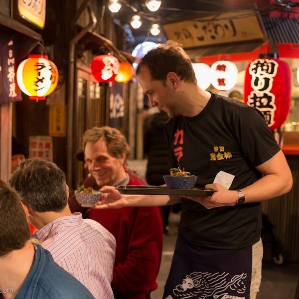 Dîner chez "Kodawari Ramen Yokochō" - un samedi soir à 19:00