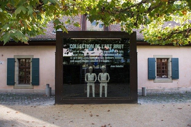 de Genève au Musée de l'Art brut à Lausanne pour la Visite guidée du 50ème
