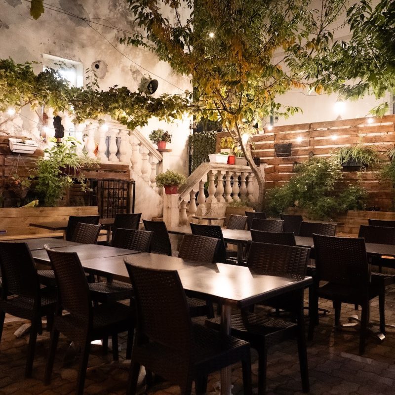Un diner en terrrasse
