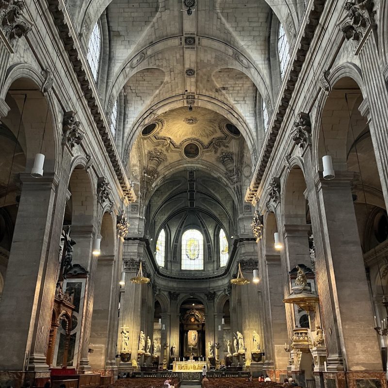 Messe de la Toussaint a l'église Saint-Sulpice
