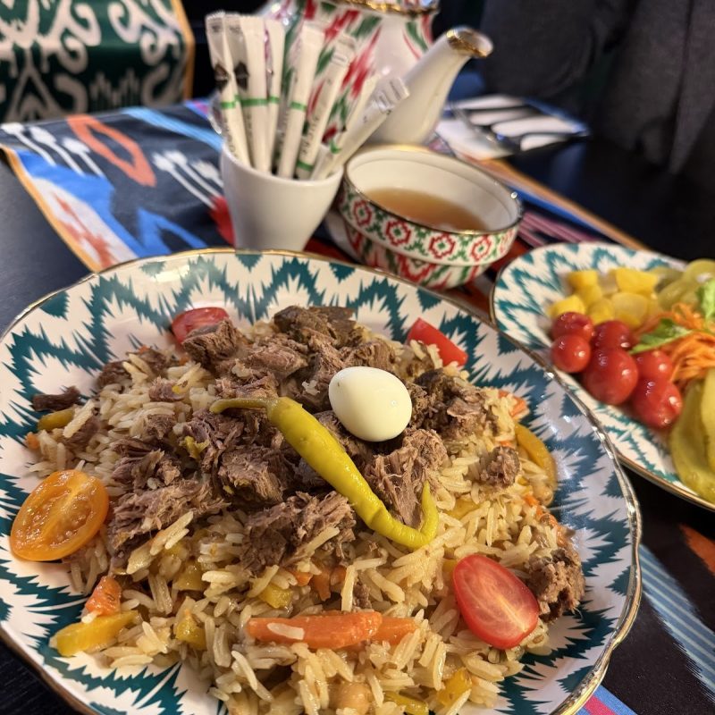 Dîner chez Tashkent - restaurant ouzbèke